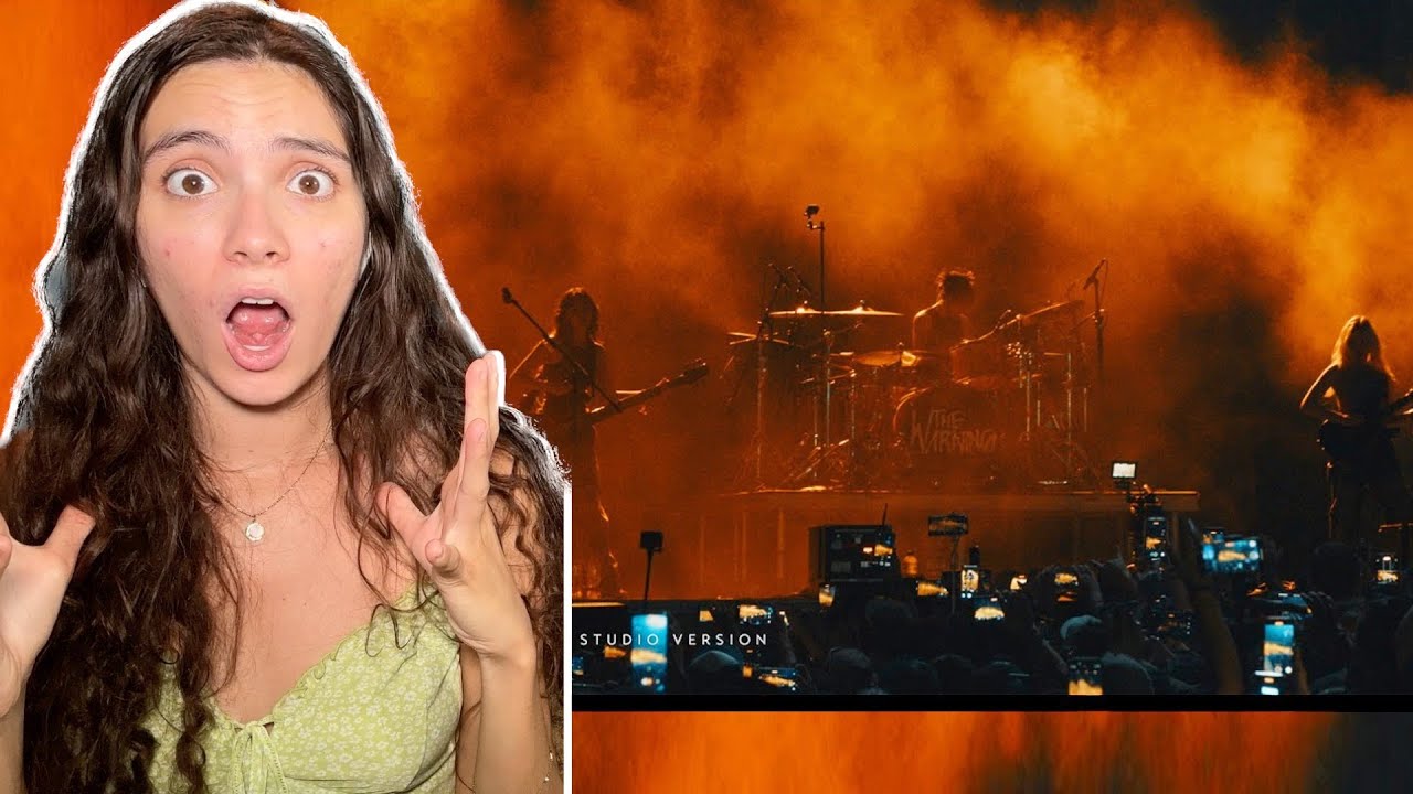 Singer FIRST TIME Reaction to The Warning - Automatic Sun from Tecate Pa'l Norte Festival