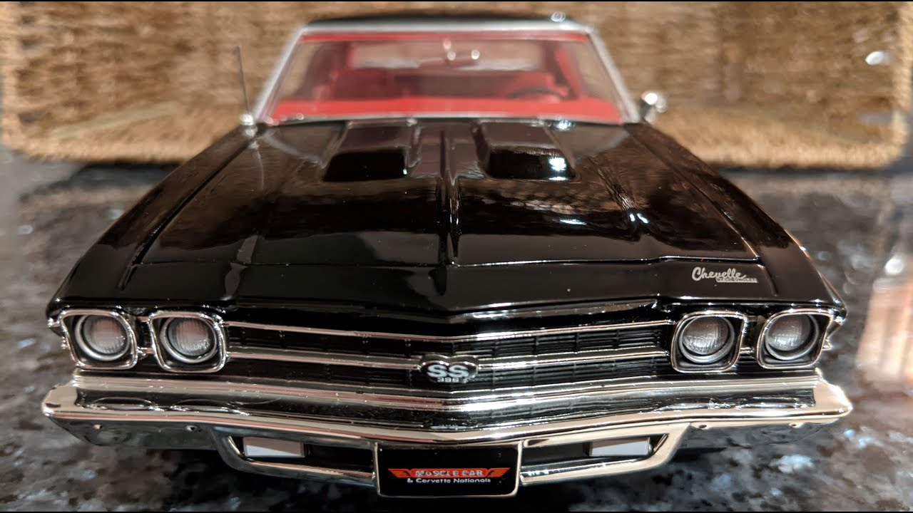 1/18 Diecast 1969 Chevy Chevelle SS 396 Unboxing (Auto World Diecast Cars)
