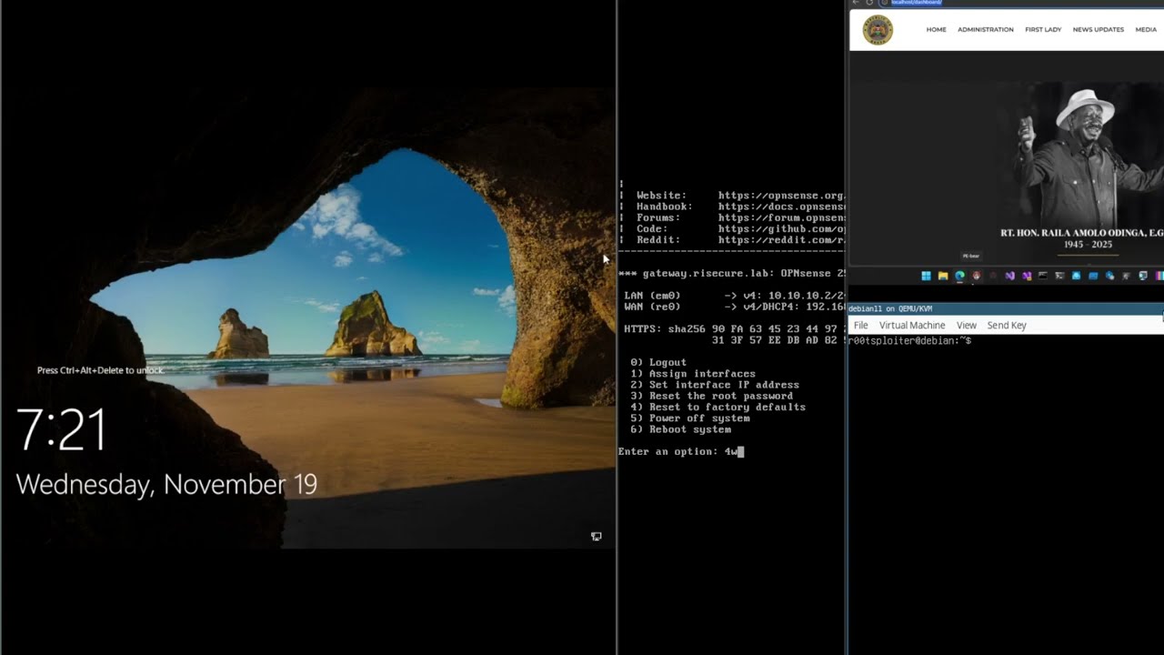 RisecureLab: Hacking the President's Site like pcp@kenya