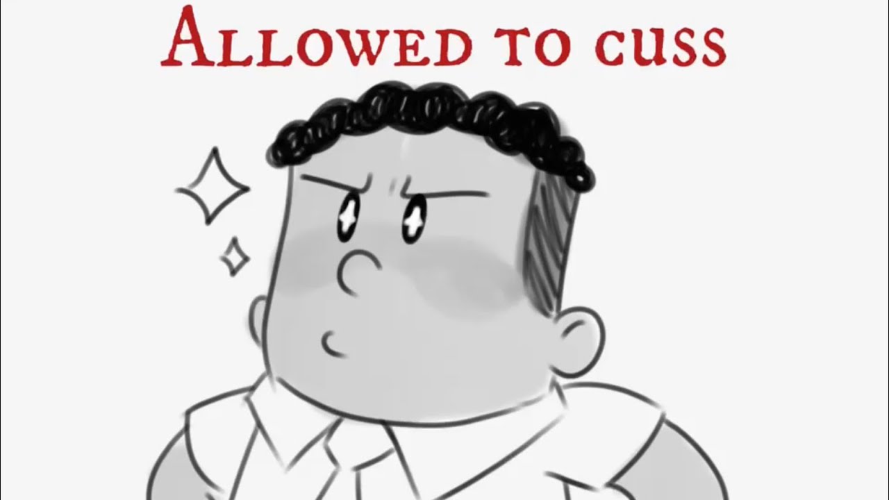 George Beard was allowed to cuss ONE time! {Captain Underpants animatic}