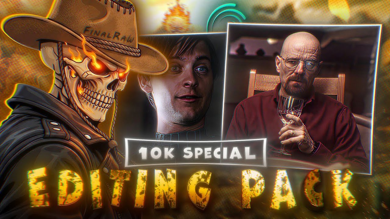 10K SPECIAL 💀🔥 Editing Pack Alight Motion (+Preset)