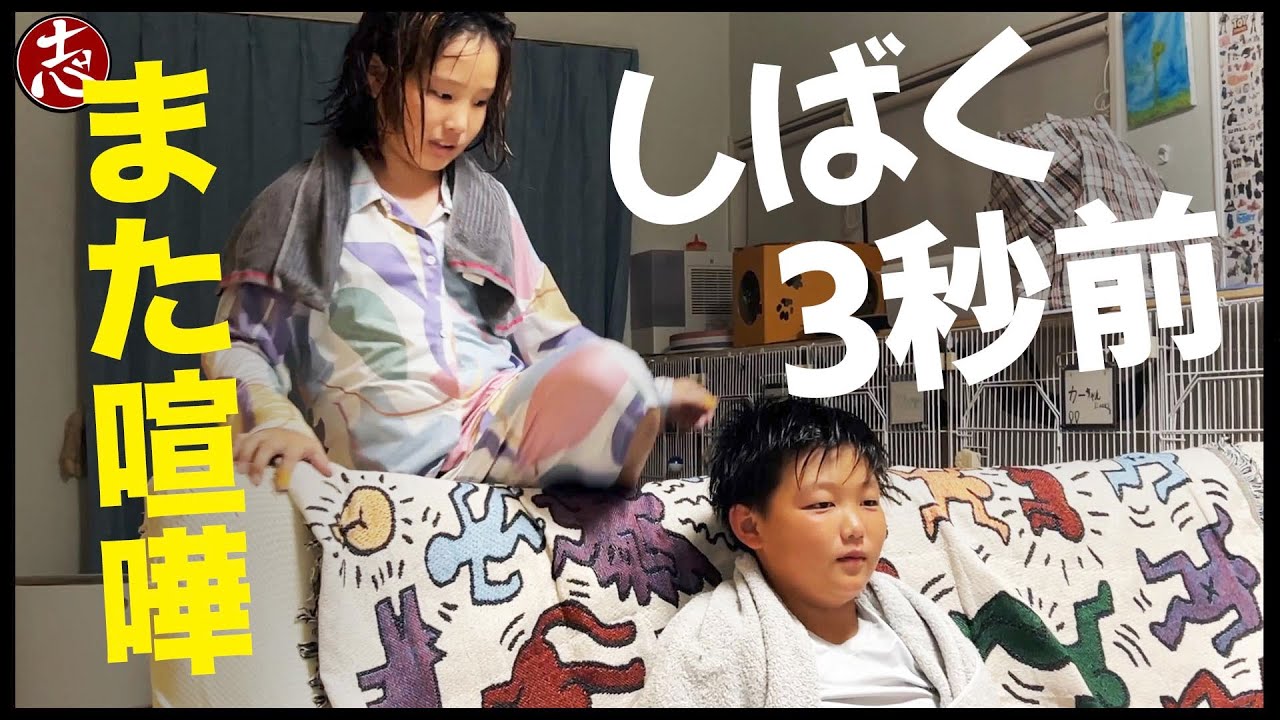 【10月10日】息子氏がんばったご褒美に🎮話題のスイカゲームで高得点⁉️寝る前は安定の兄妹喧嘩💦