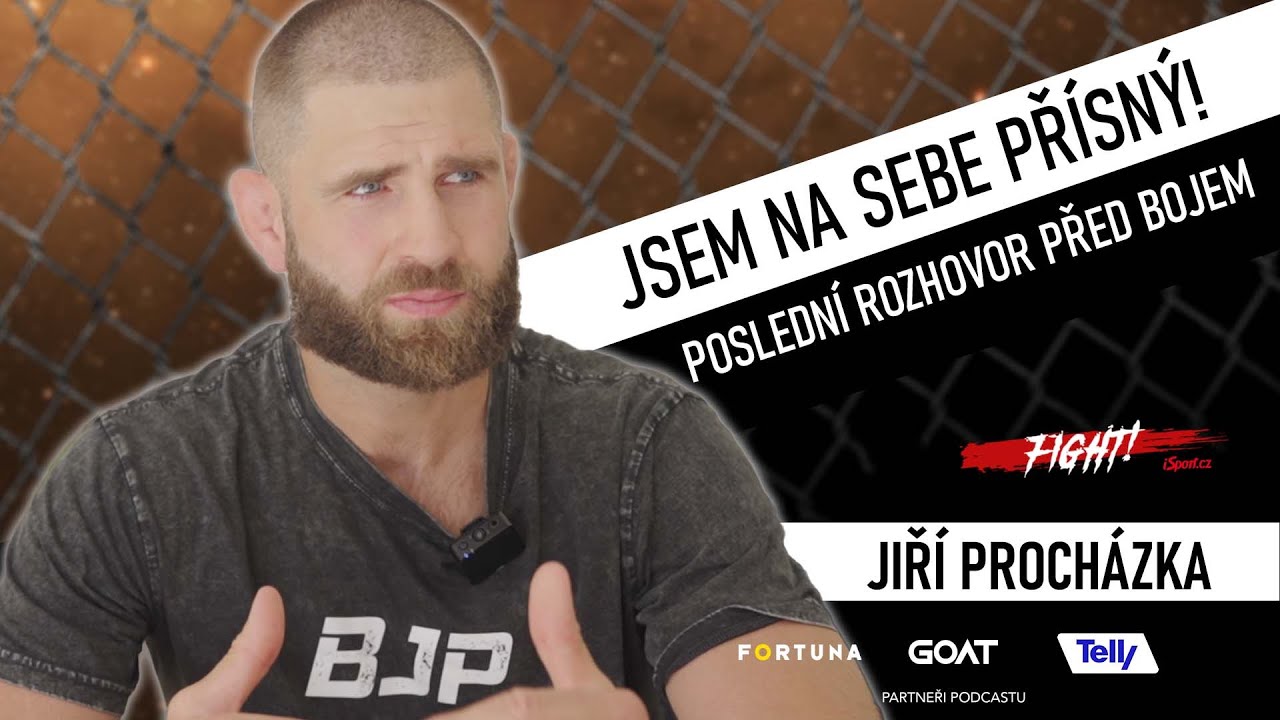 Procházka před bojem: Kreativitu držím na vodítku. Klíčové budou kopy. Poslední sparing? | Fight!