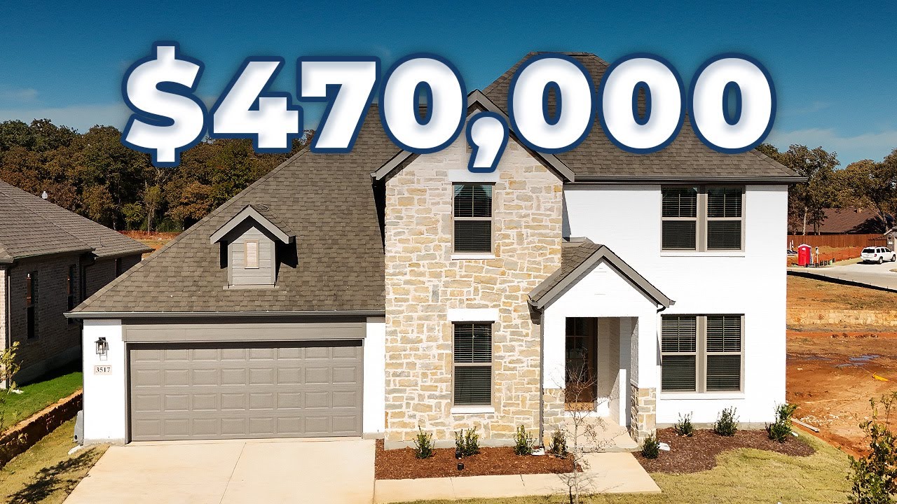 What $470,000 Buys You in Denton, TX | UPGRADED New Construction Home