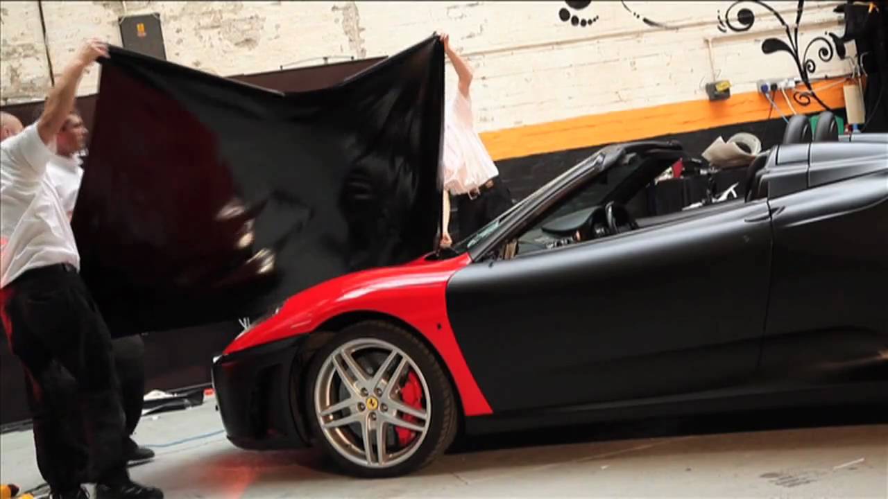 Ferrari F430 Stealth - Wrapped in Matt Black by Creative FX