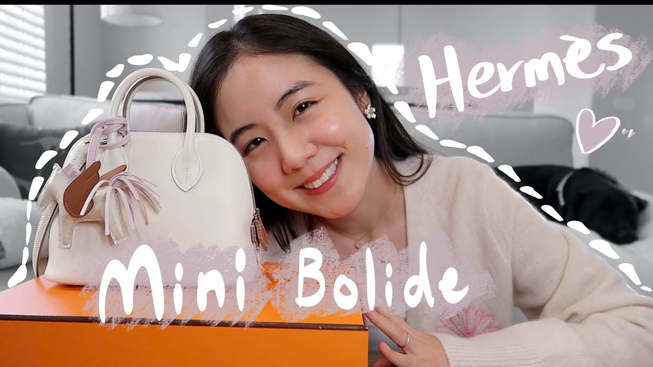 Hermes Mini Bolide 我最愛的愛馬仕迷你包💗太仙的配色了！帶上身一秒變仙女🤣