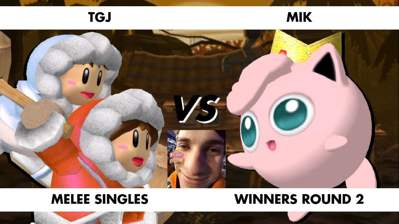 Shinerise Online 12 - WINNERS ROUND 2 - TGJ (Ice Climbers) VS. mik (Jigglypuff)