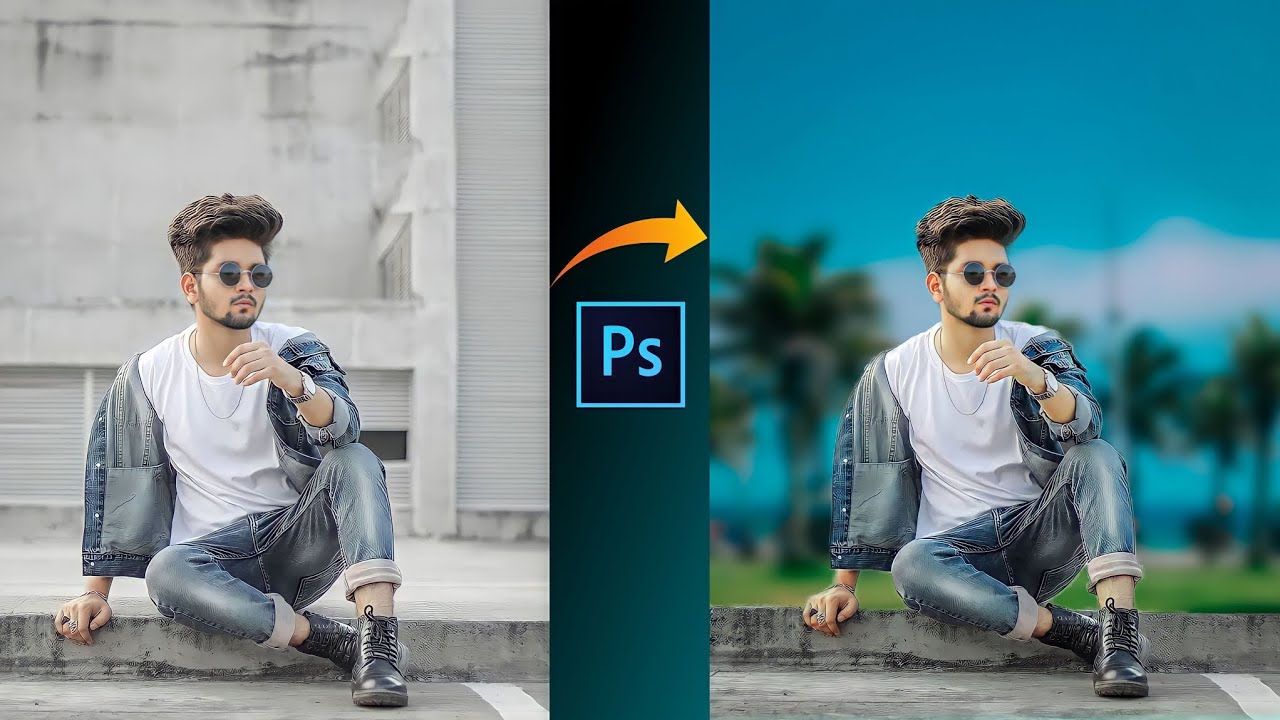 NSB Pictures Photo editing tutorial | Ps touch cc best manipulation Tutorial 2023 | Photoshop Touch