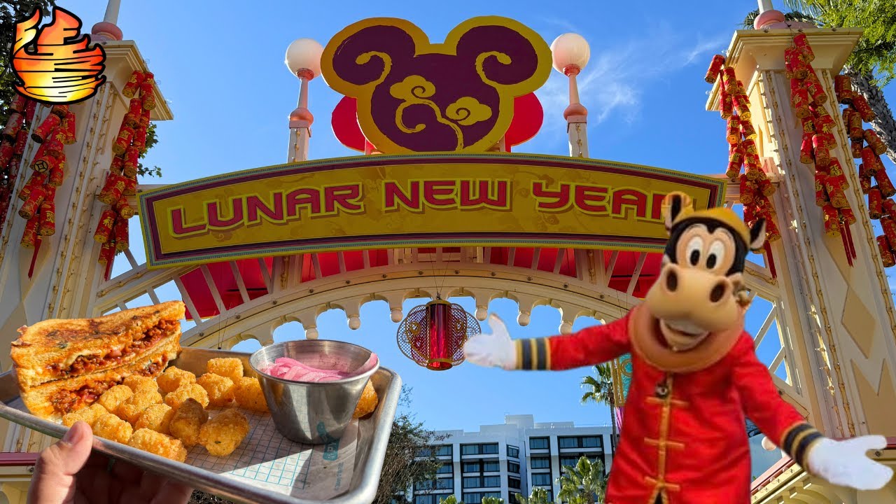 New Foods At Disney Lunar New Year 2026