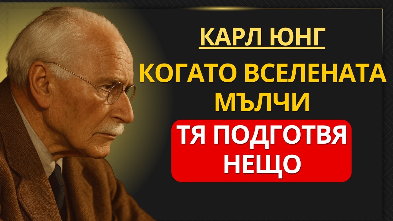 Когато Вселената мълчи, тя подготвя нещо важно за теб | Карл Юнг