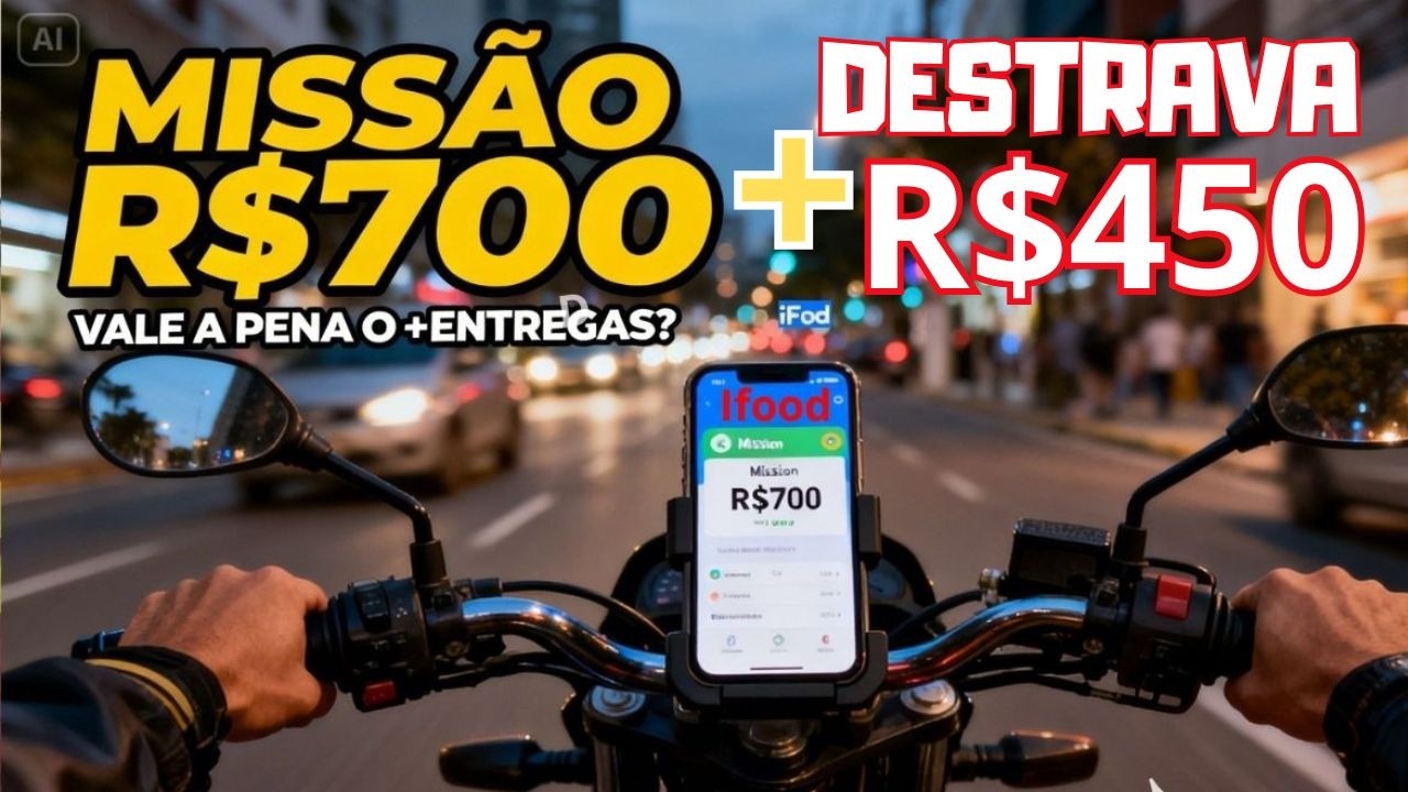 VALE A PENA FAZER O DESTRAVA E A MISSÃO COM O MAIS ENTREGAS