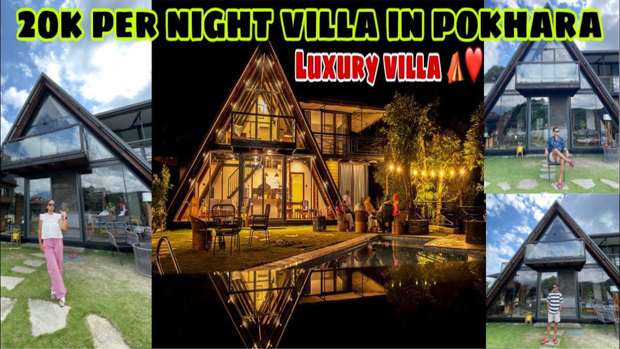 Staycation at The Piple Tree Villa ,Pokhara ⛺️❤️|  Best & worth stay at Pokhara’s luxury villa 😊