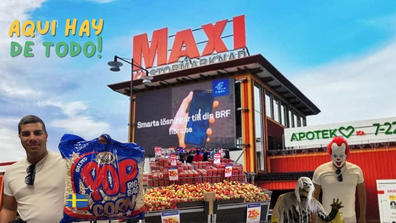 ASÍ son los SUPERMERCADOS en SUECIA. VLOGS (PARTE 2)