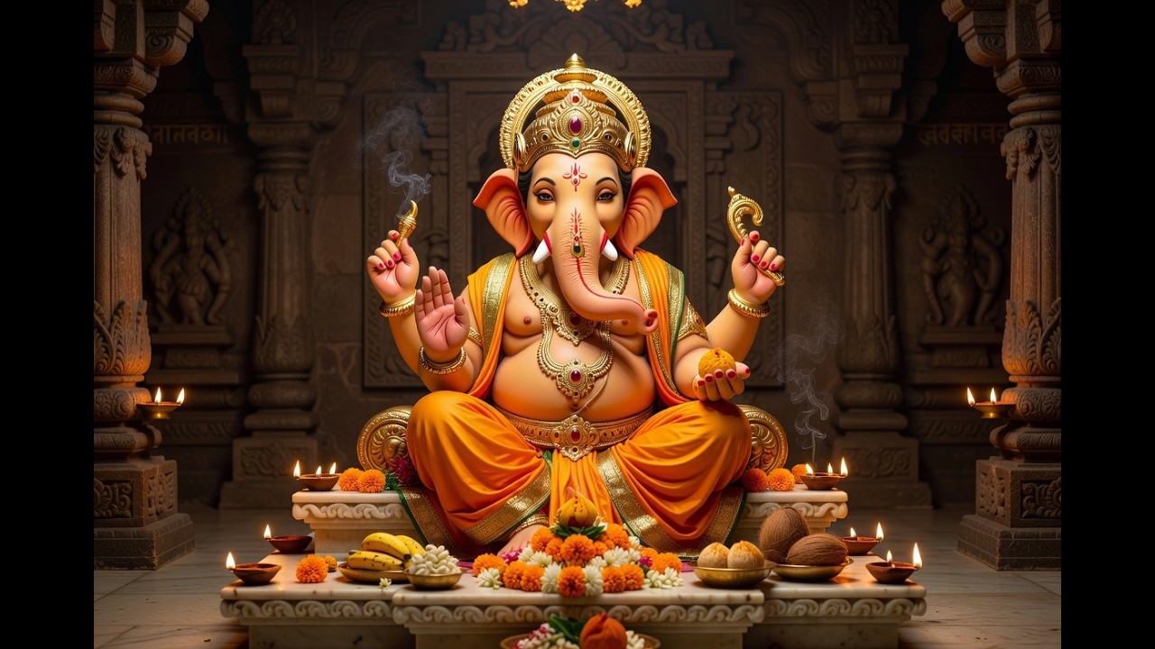 11 X वक्रतुण्ड महाकाय Vakratunda Mahakaya  #GaneshMantra #HinduMantra #Bhakti #youtubeshorts #ganesh