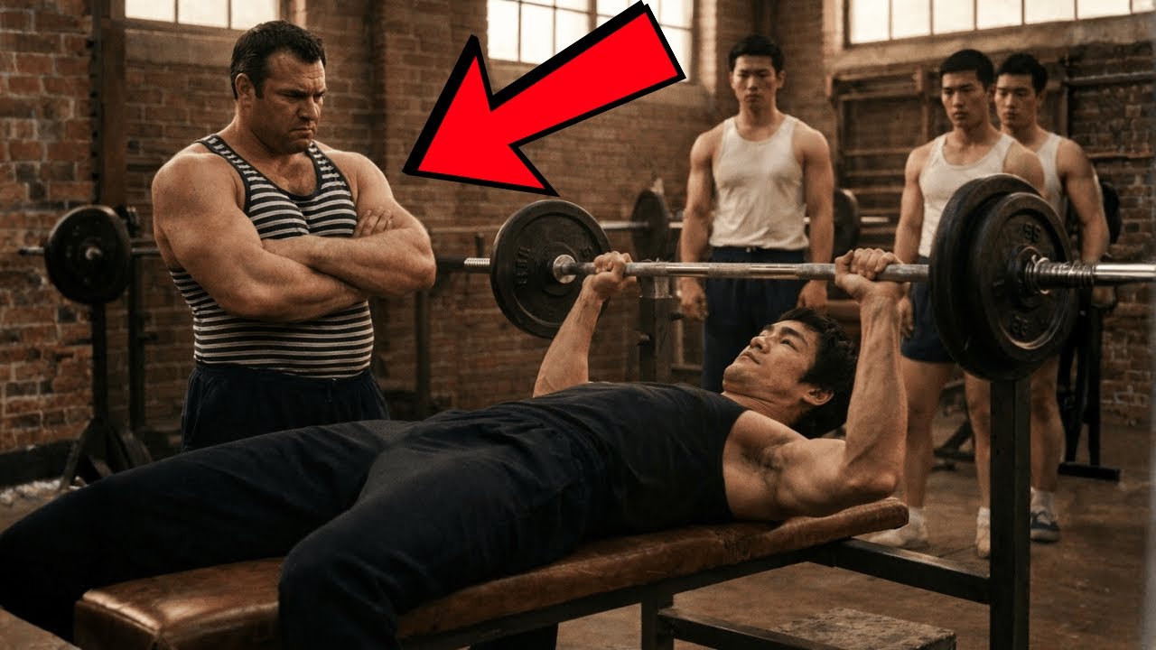 Um fisiculturista de 110kg disse a Bruce Lee: 