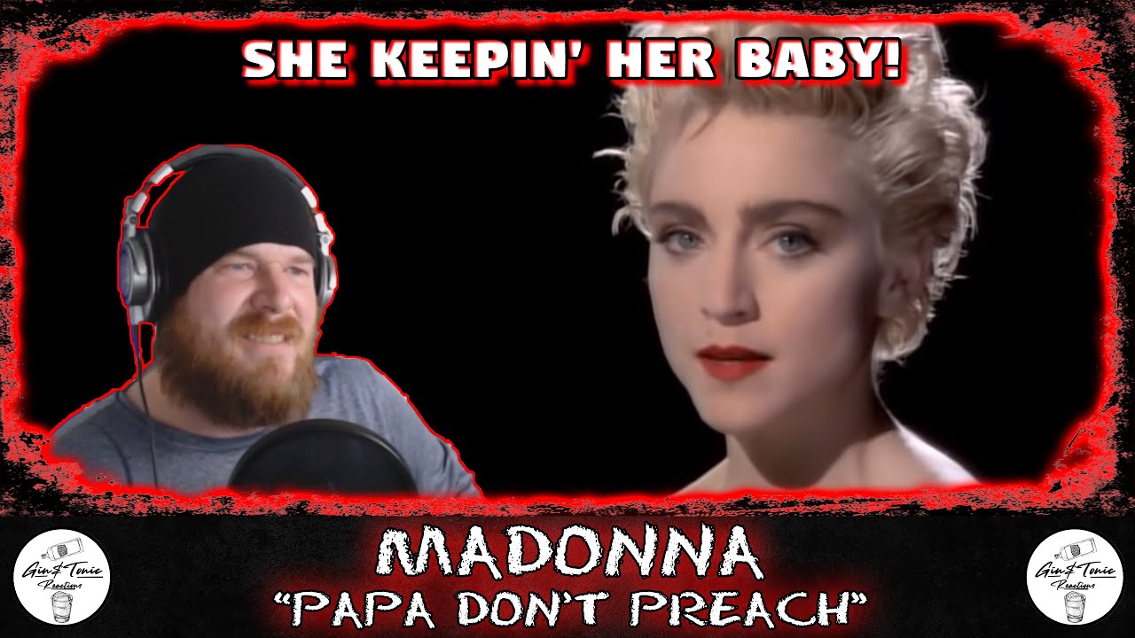 Madonna - Papa Don't Preach | RAPPER REACTION!