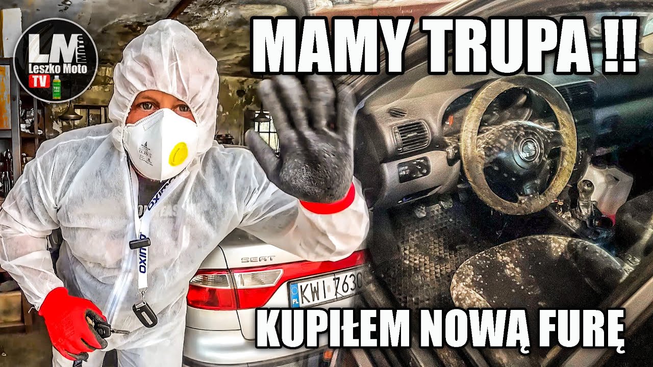 Odpalamy gruza !! Opuszczony Seat Toledo nie wygląda dobrze