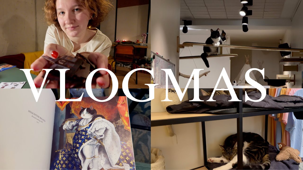 VLOGMAS | Котокафе и домик ведьмы