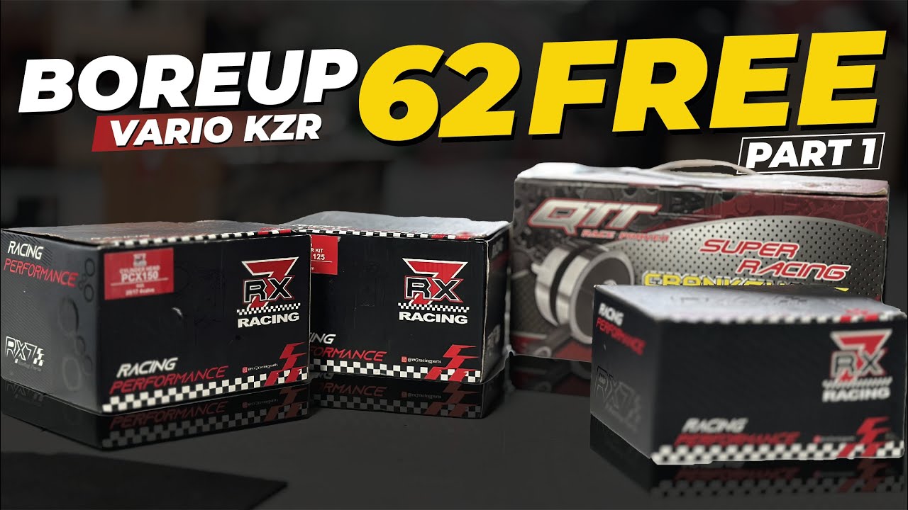 VARIO KZR STANDAR INI MAU OTW NAIK SPEK KE 62 FREE | APAKAH AKAN JADI YANG TERCEPAT DI KELASNYA?!!