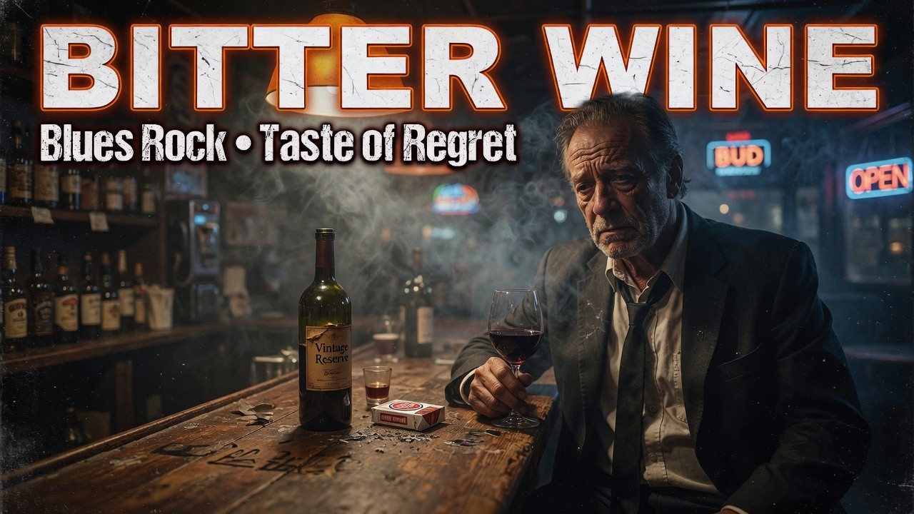 Bitter Wine ✨ Blues Rock | The Taste of Regret & Lost Youth