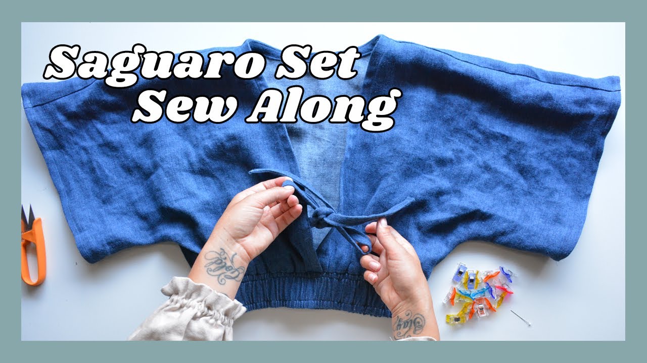 Saguaro Top Sew Along Video Tutorial | Friday Pattern Company