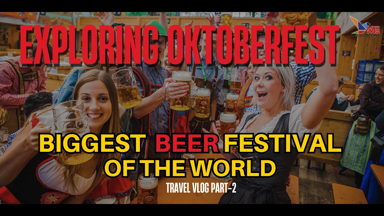 Exploring World Famous Beer Festival Oktoberfest in Germany Octoberfest Travel vlog | Beer Festival