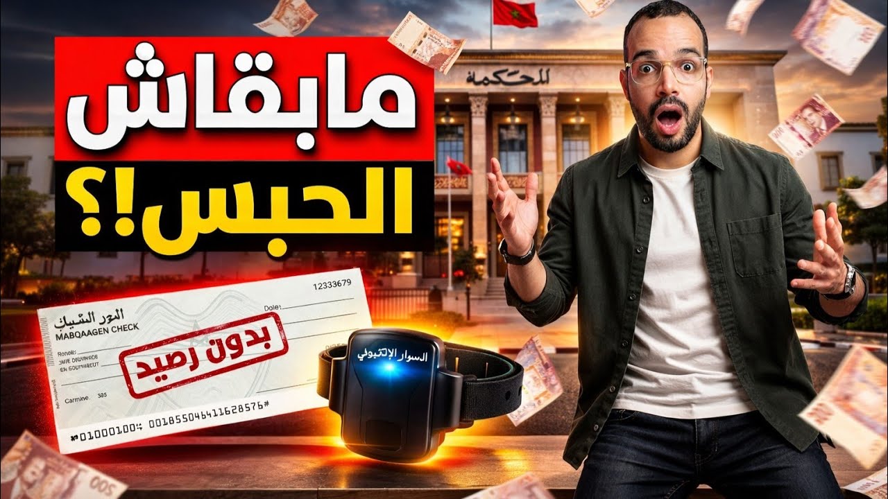 الشيك مابقاش كايدي للحبس..ضروري تعرف هاد التعديلات الجديدة