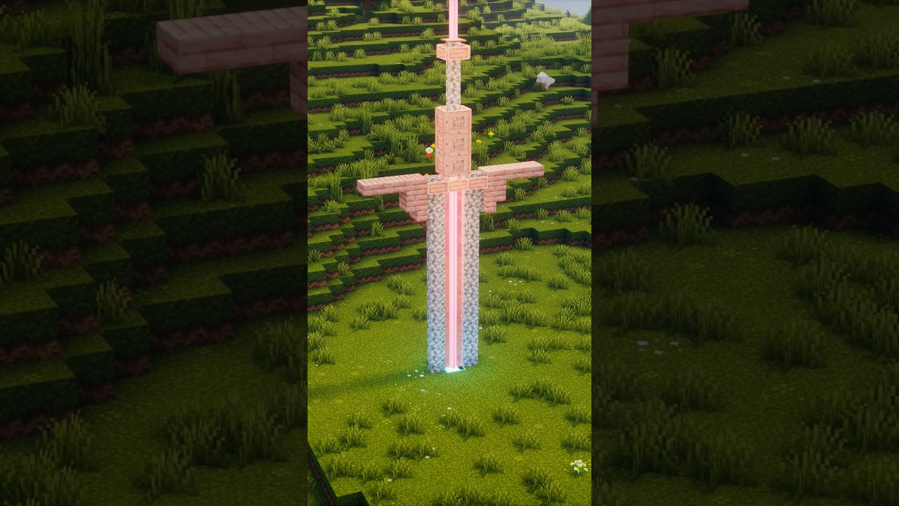 Minecraft Sword Statue🗡️