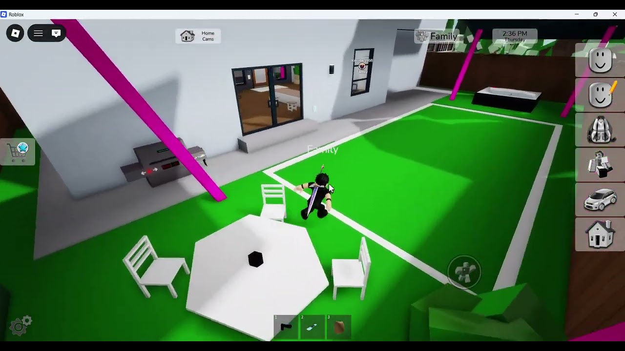 robing a house