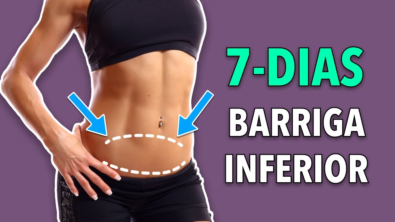 DESAFIO DE 7 DIAS ABDOMINAL INFERIOR - PERCA GORDURA DA BARRIGA INFERIOR