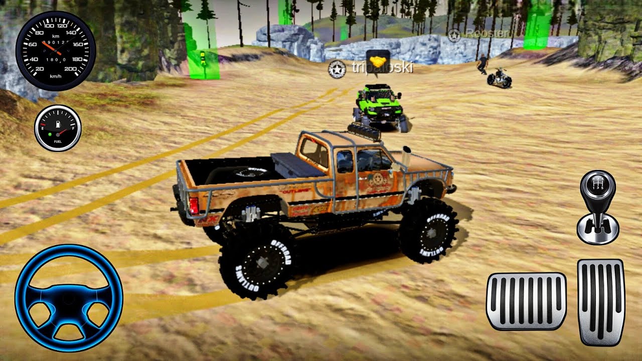 Monster Truck Offroad Madness | Tug of War, Mud Challenge, Hill Climb & Crazy Stunts |