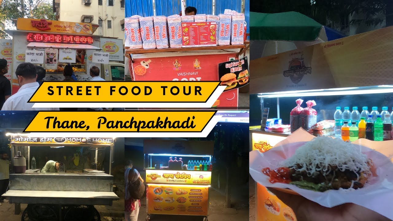 Thane Panchpakhadi best local street food #thane #thanefood #food #vadapav #foodie #thanecity