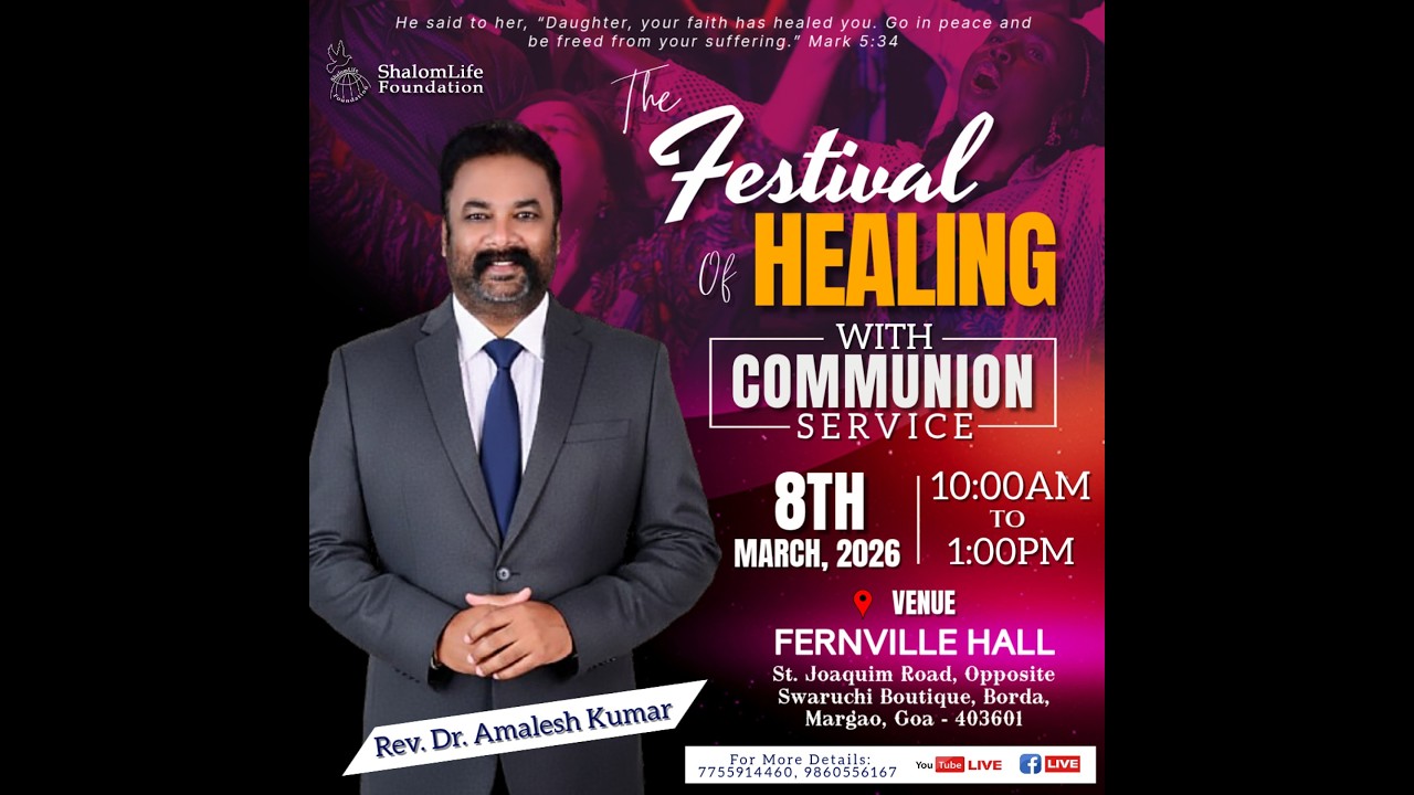 8.3.2025 THE FESTIVAL OF HEALING