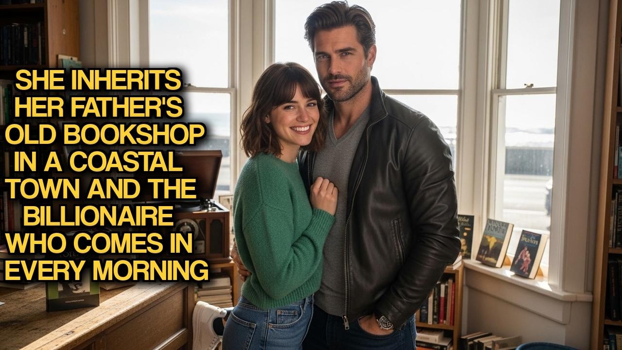 She Inherits Her Father's Old Bookshop In A Coastal Town And Billionaire Who Comes In Every Morning