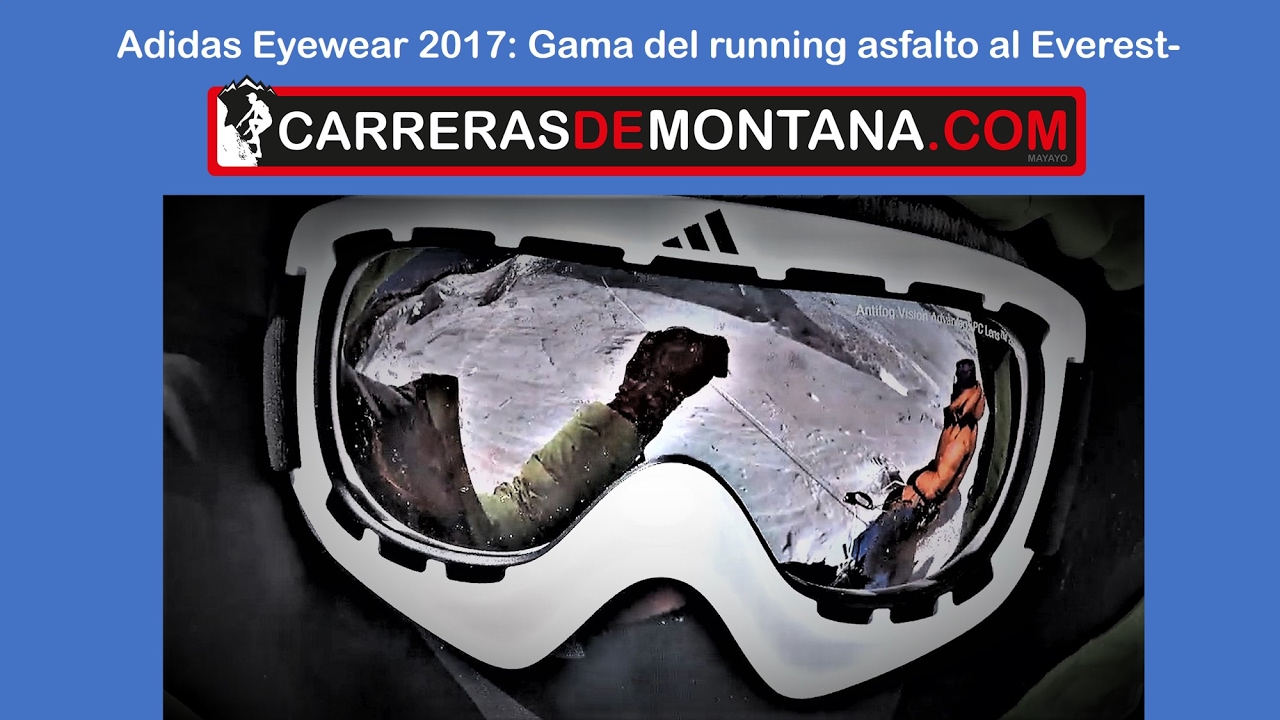Adidas eyewear 2017: Gama completa, del running por asfalto al Everest