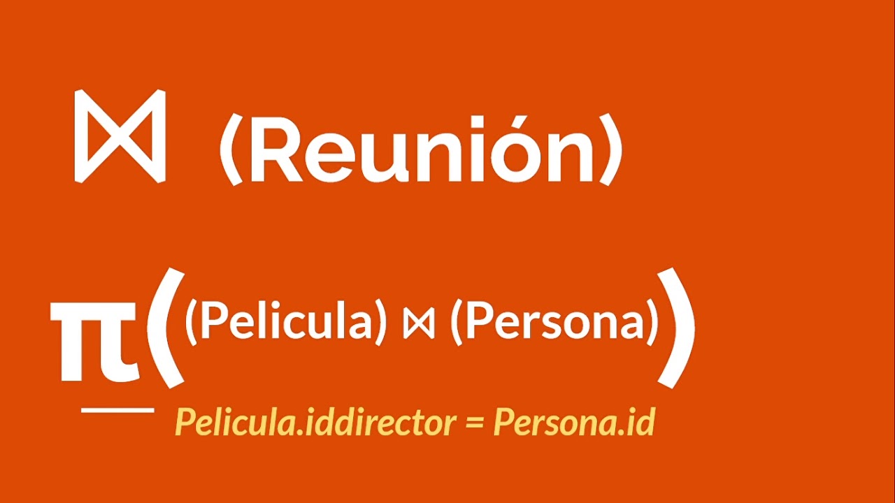 Algebra relacional