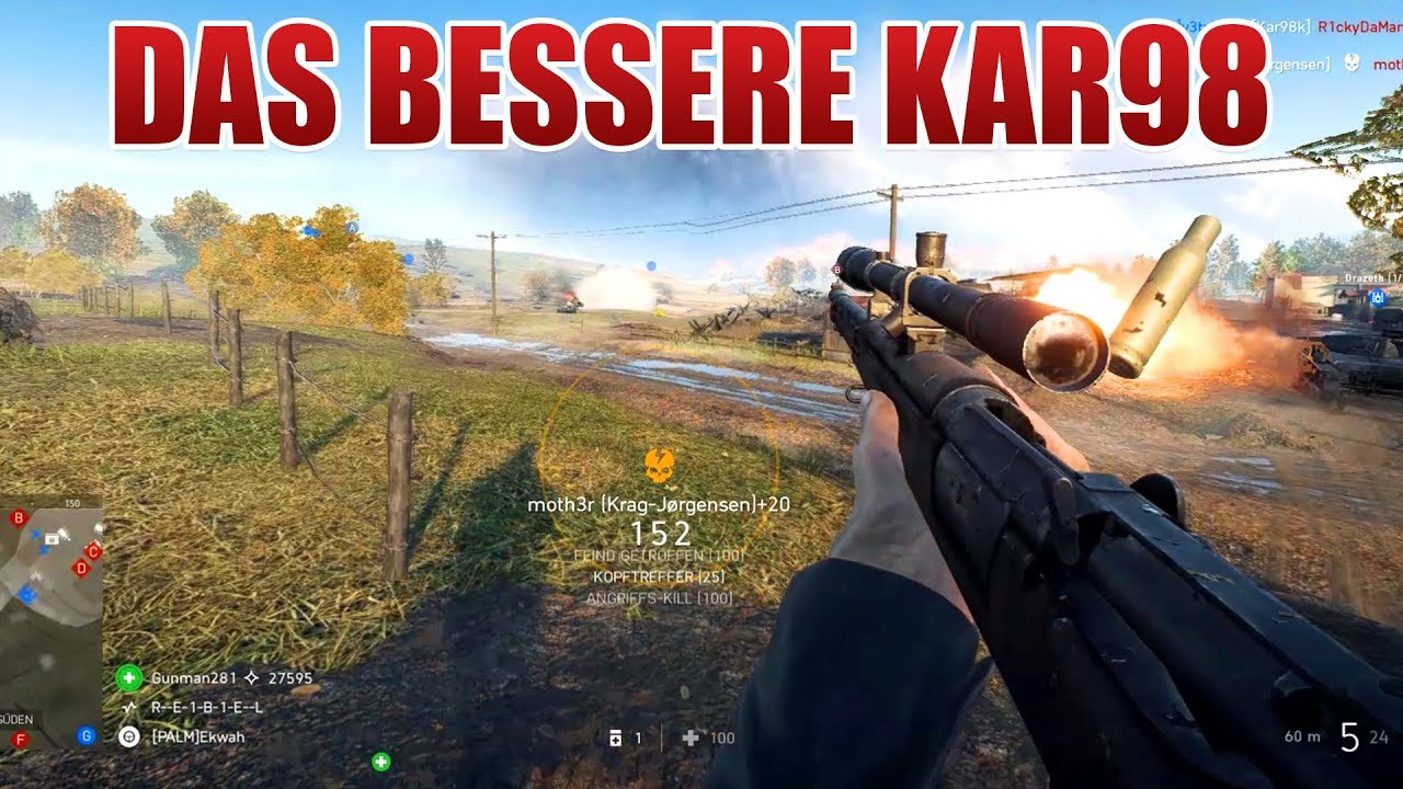 Mein neues Lieblings-Snipergewehr... Battlefield 5 KRAG