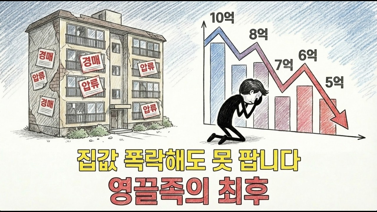 집값 폭락해도 못 팝니다? 거래 절벽에 갇힌 영끌족의 비명