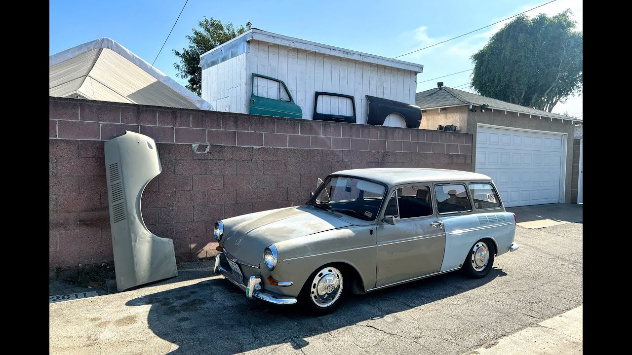 EP 20: Замена крыльев OG / VW Type 3 Squareback 1967 года