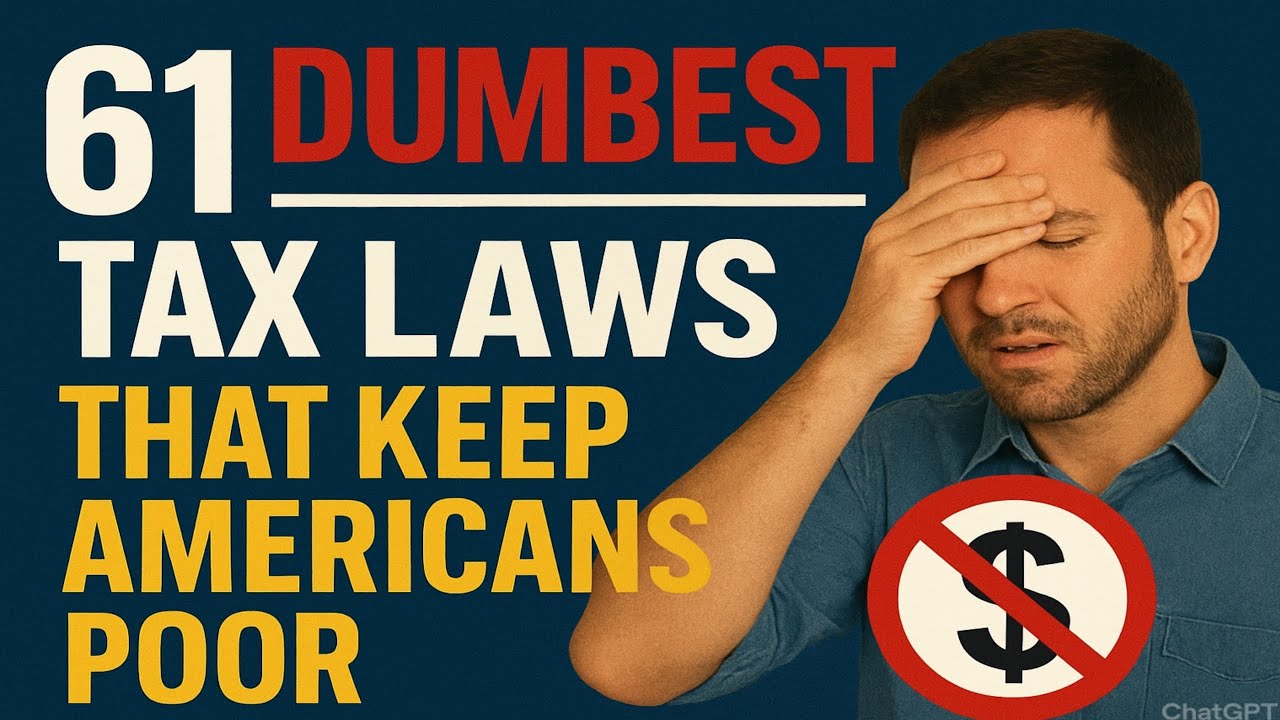  Dumb Or Creepy?  U.S Tax Laws That Keep Most Americans Broke 