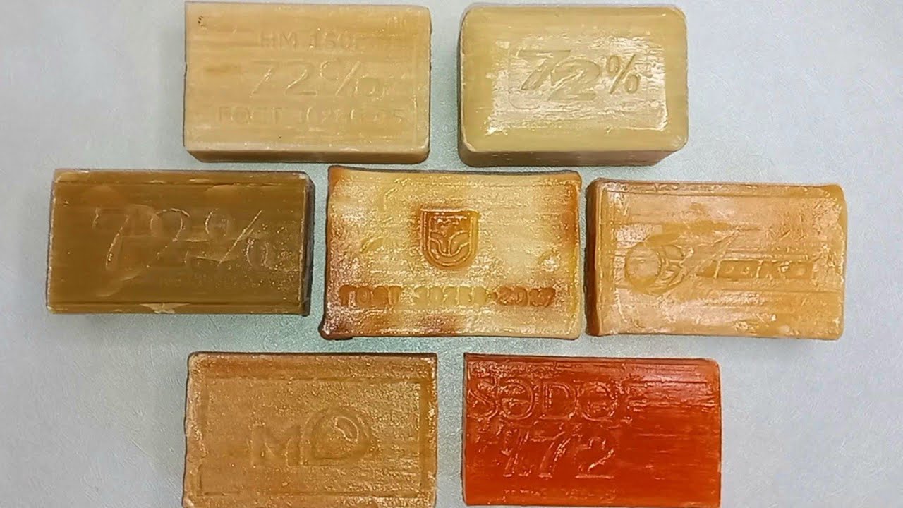 ASMR Soap|Soap cutting|soap carving|асмр|хозяйственное мыло|резка мыла