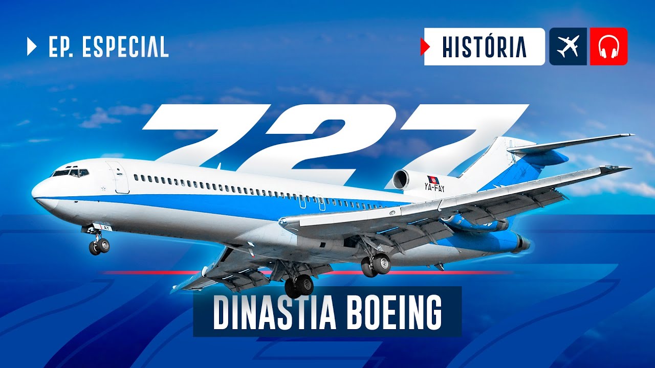 Boeing 727 Considerado o Design Mais Bonito EP. 727