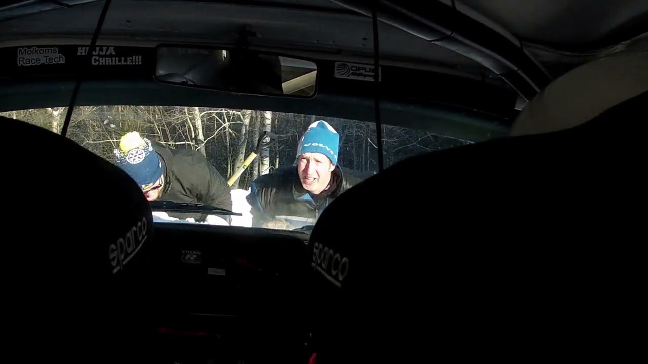 Rally Sweden Historic 2025 AVÅKNING i ledning Kolksele Christer Larsson