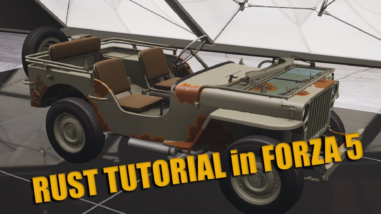 Create Easy Rust in Forza Horizon 5 Vinyl Group Editor!