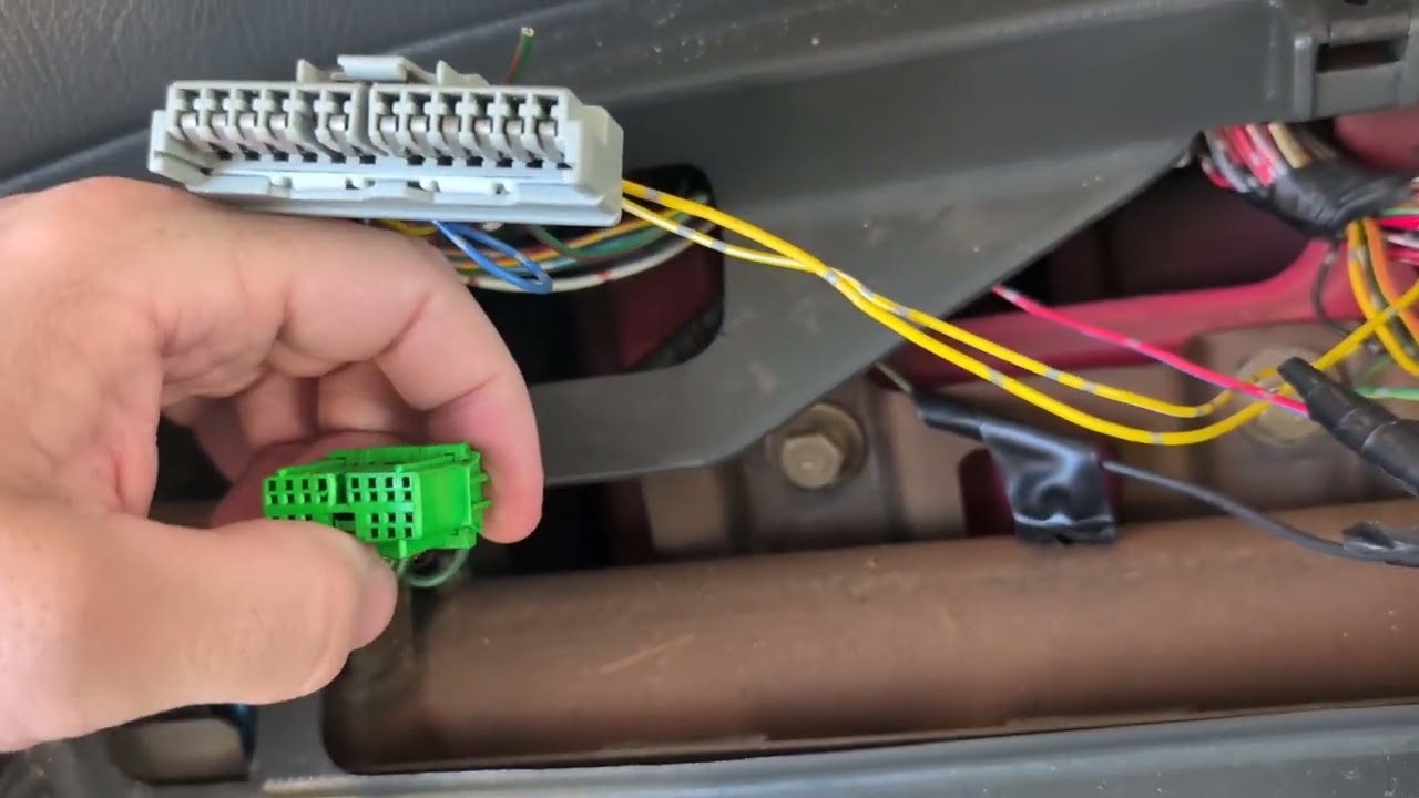 Dash wiring inspection. 1990 Honda Civic Wagon Rt4WD
