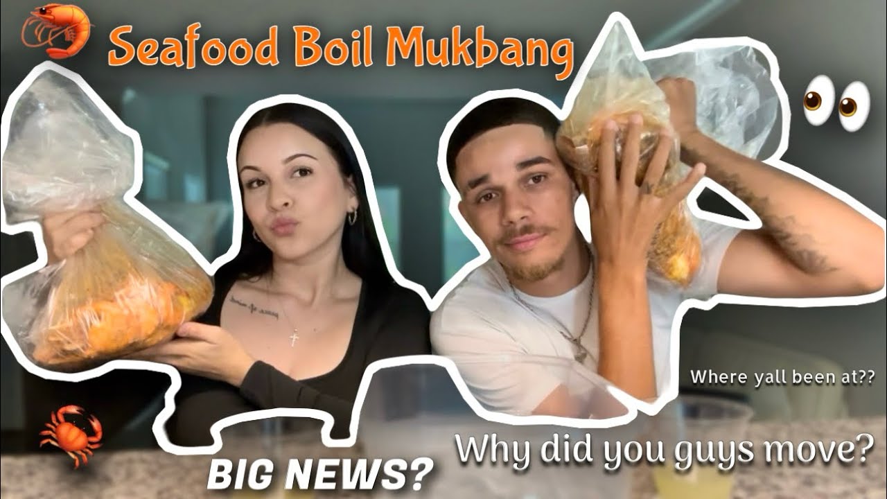SEAFOOD BOIL MUKBANG! |*Life Update*