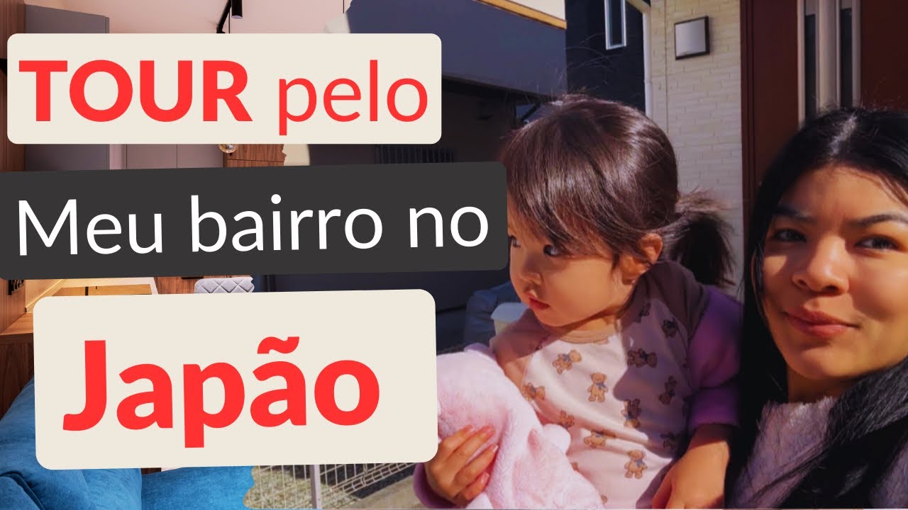 Vem conhecer o meu BAIRRO NO JAPÃO 🇯🇵 