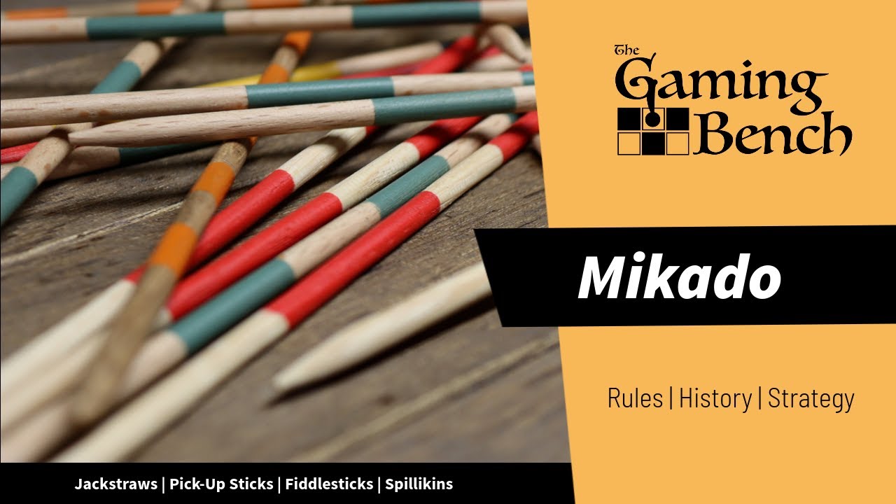 Mikado | Ancient variety of pick-up sticks | Rules | History | Strategy