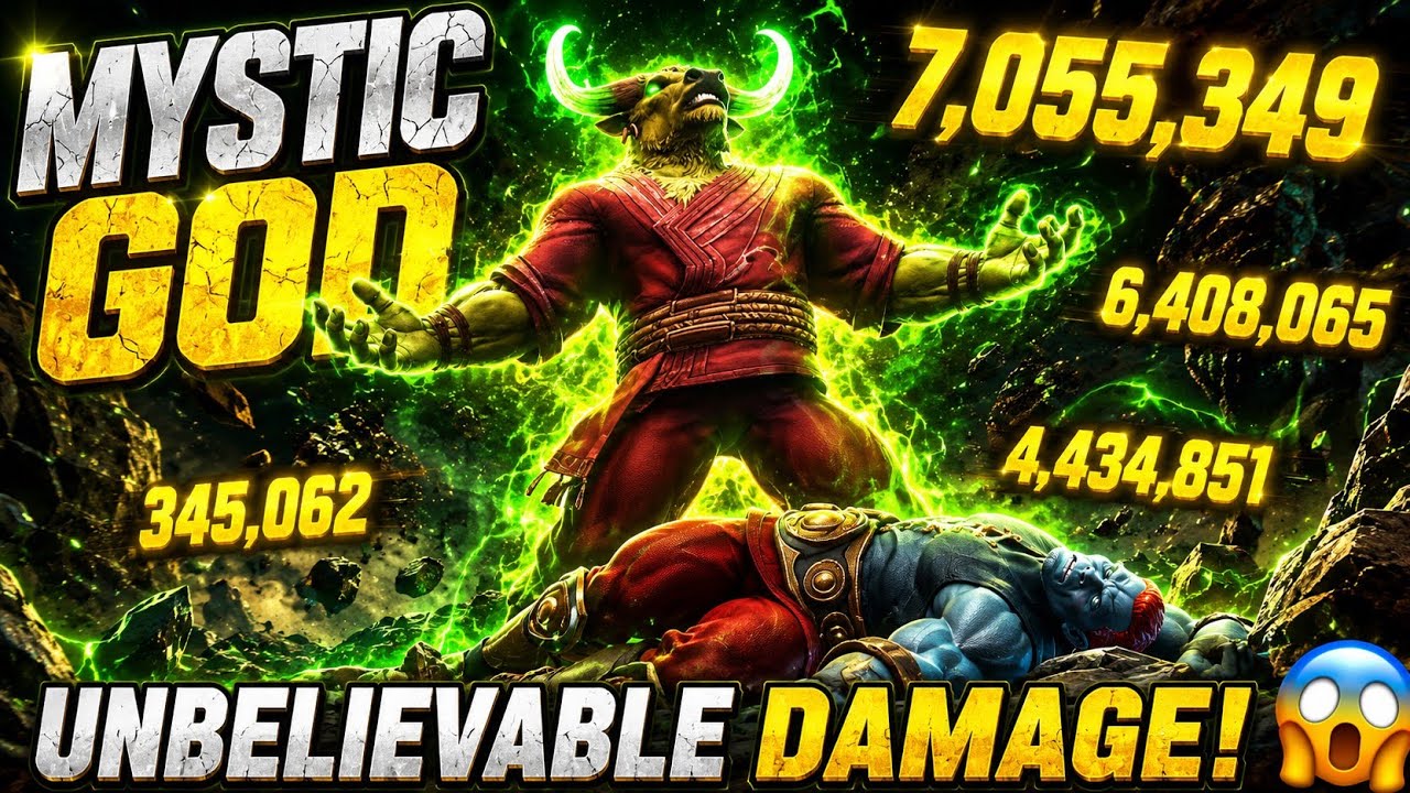 This Rintrah Damage Is INSANE! | MCoC Mystic God Champion 