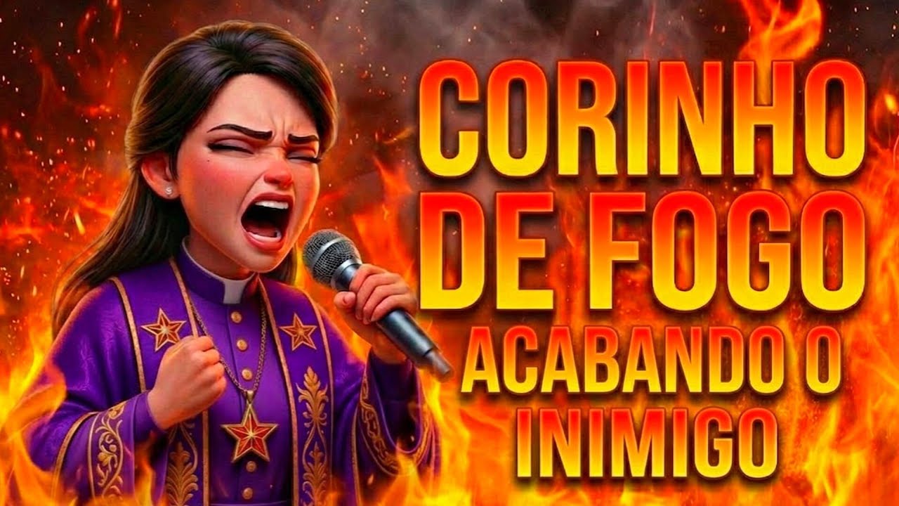 🔥ACABANDO O INIMIGO🔥CORINHO DE FOGO | LOUVOR de LIBERTAÇÃO ESPIRITUAL